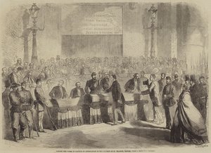 Taking the Votes in Favour of Annexation in the Church of St Francis, Naples